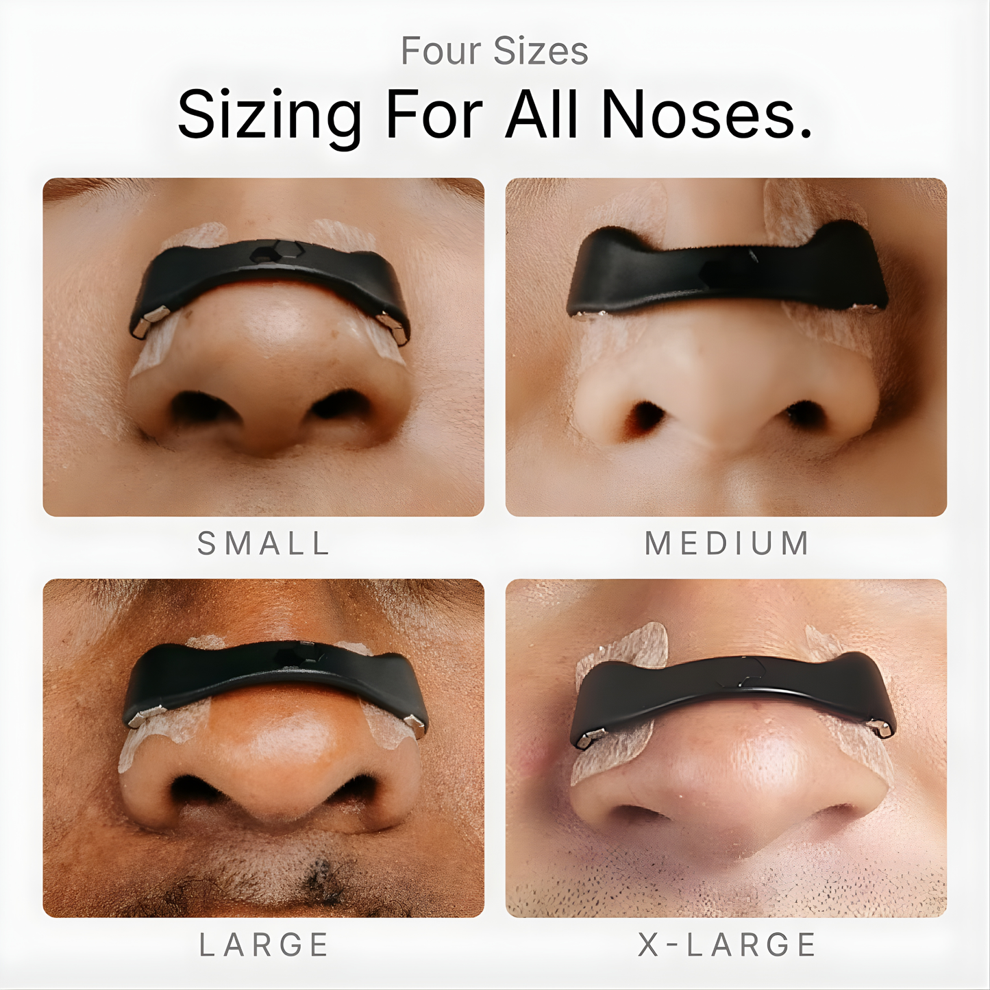 Sleep-Co Magnetic Nose Strips – Anti-Snoring Nasal Dilator Starter Kit
