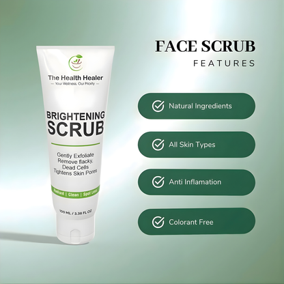 2 in 1 Brightening Facewash & Scrub | Moisturizing & Glow Boost – Pack of 2