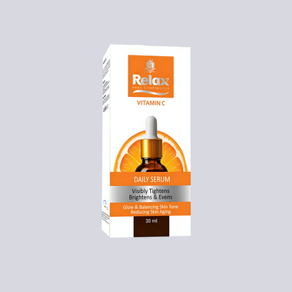 Relax Vitamin C Daily Serum 30ml – Brightening & Glowing Skin Formula